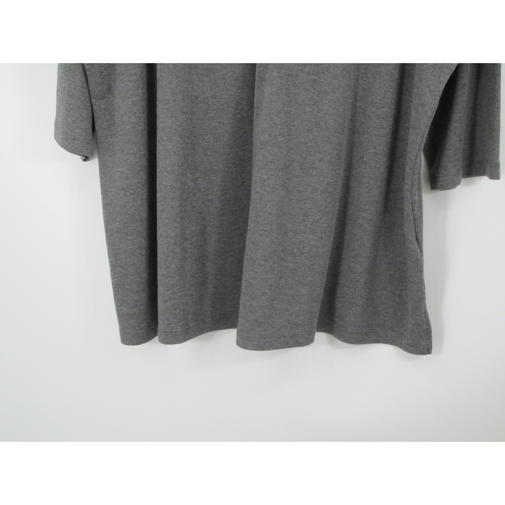 NWT QUACKER FACTORY Pullover Tunic Sweater Women Plus 3X Gray Studs Rhinestones - Picture 3 of 16